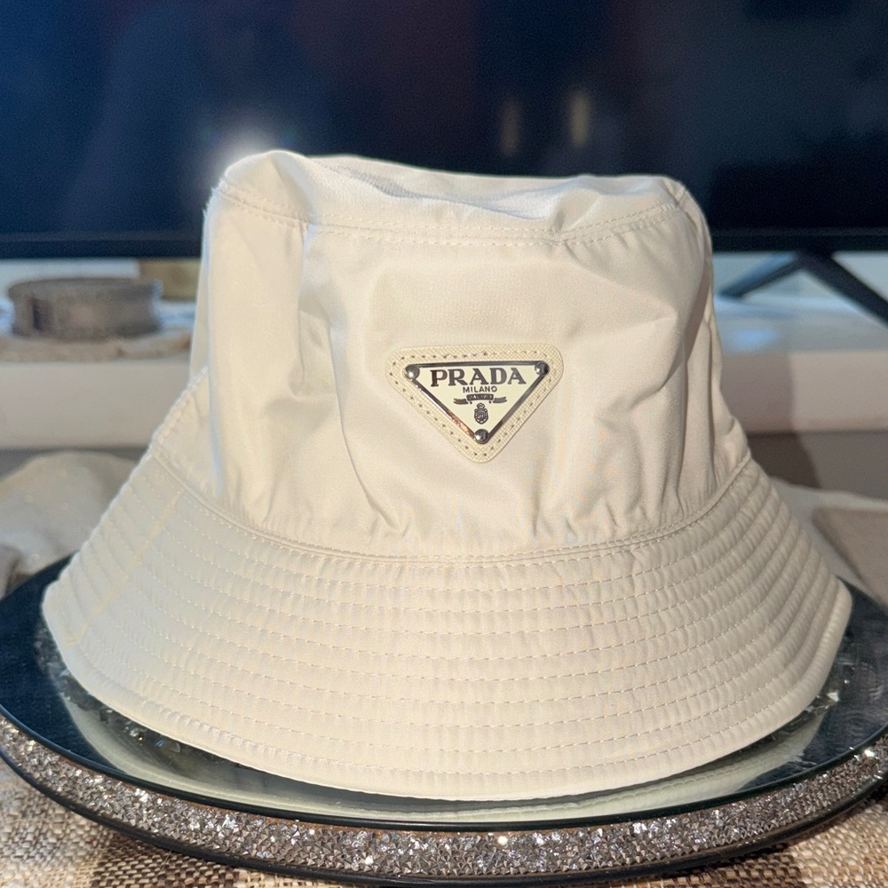 Luxury Women's Off White Bucket Hat